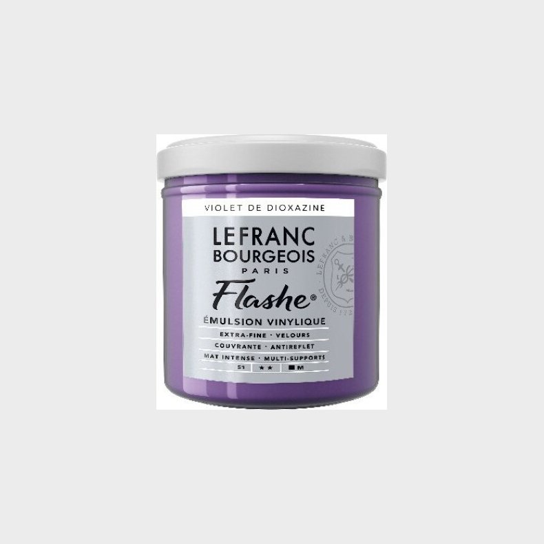 Lefranc & Bougeois - Akrylmaling - Flashe - Dioxazine Violet 125 Ml
