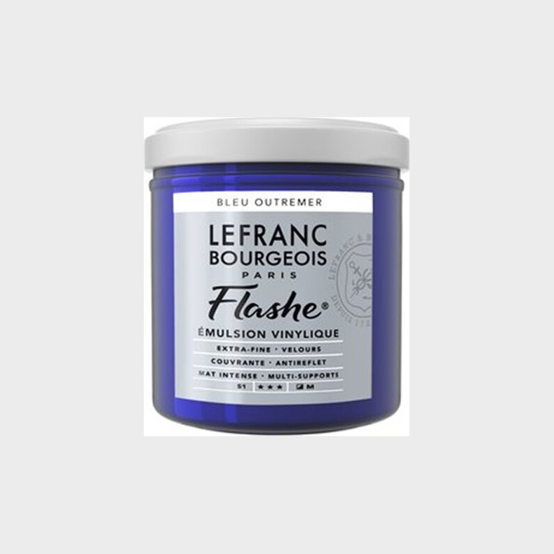 Lefranc & Bourgeois - Akrylmaling - Flashe - Ultramarine 125 Ml