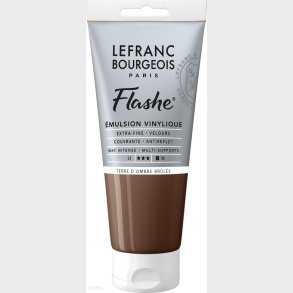 Lefranc & Bourgeois - Flashe Akrylmaling - Burnt Umber 80 Ml