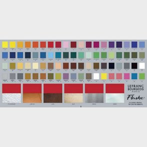 Lefranc Bourgeois - Flashe Acrylic Farvekort - H�ndmalet