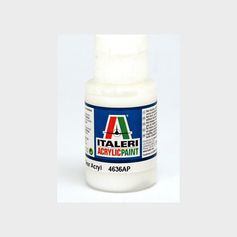 Flat Clear Acryl 35 Ml - 4636ap - Italeri