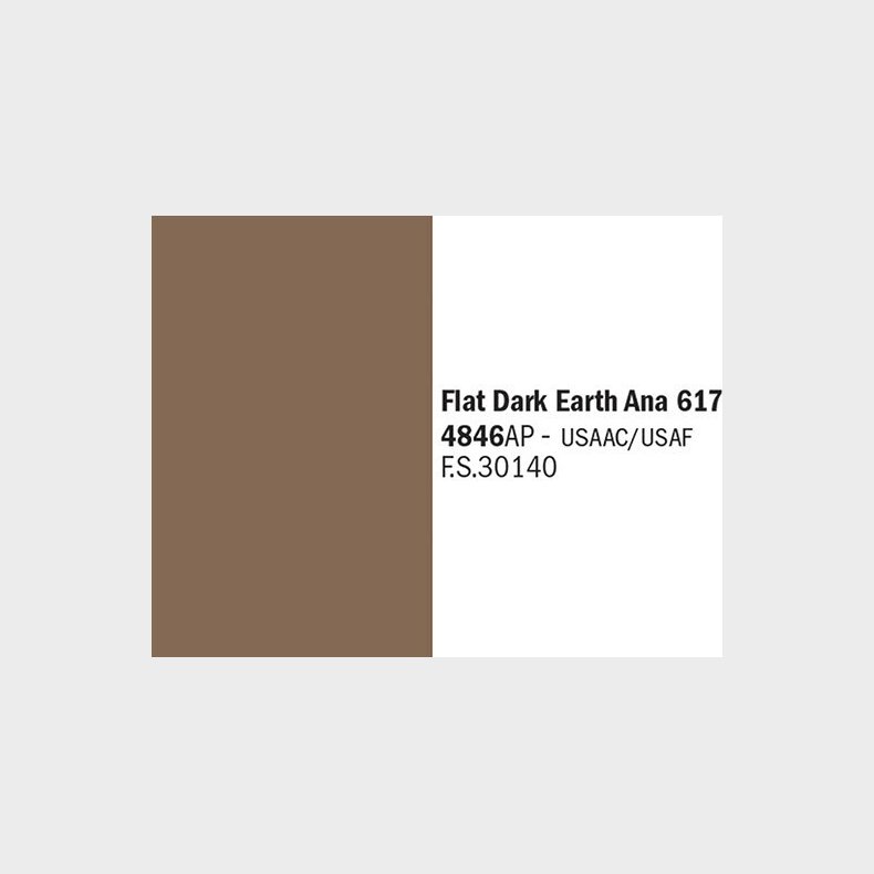 Flat Dark Earth Ana 617 - 4846ap - Italeri