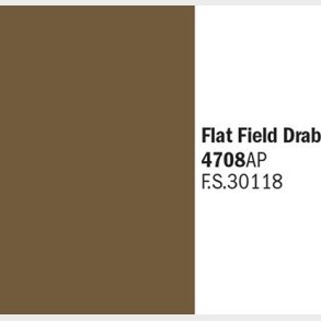 Flat Field Drab - 4708ap - Italeri