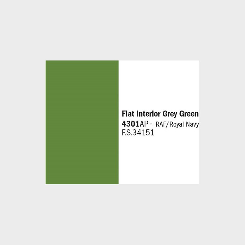 Flat Grey Green - 4301ap - Italeri