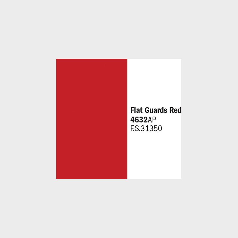 Flat Guards Red - 4632ap - Italeri