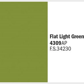 Flat Light Green - 4309ap - Italeri