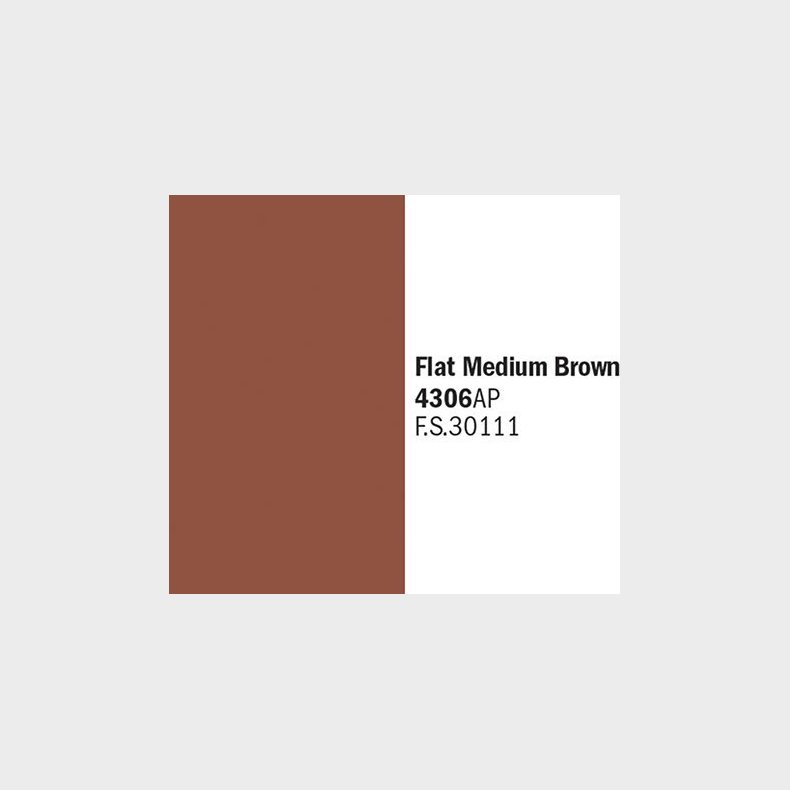 Flat Medium Brown - 4306ap - Italeri