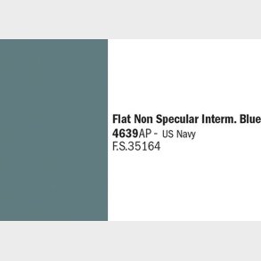 Flat Non Specular Intermed. Blue - 4639ap - Italeri