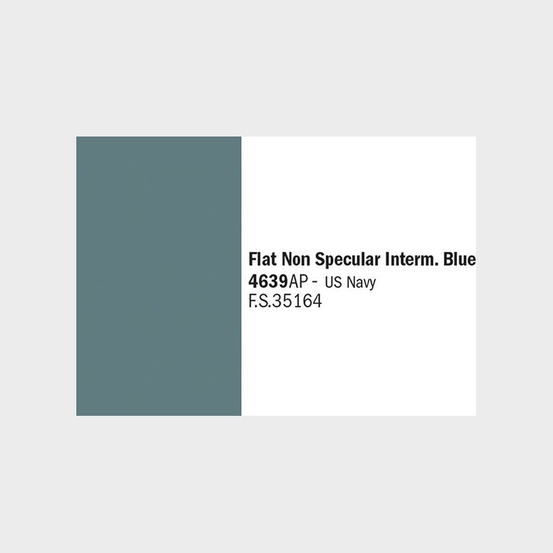 Flat Non Specular Intermed. Blue - 4639ap - Italeri
