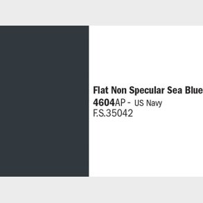 Flat Non Specular Sea Blue - 4604ap - Italeri