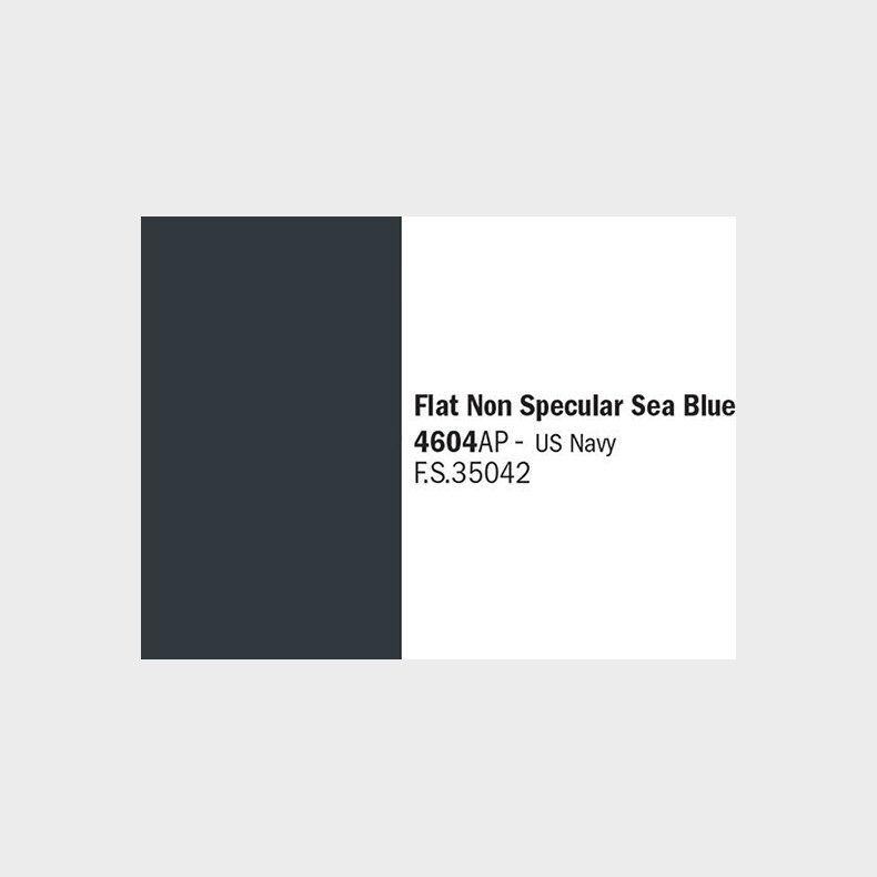 Flat Non Specular Sea Blue - 4604ap - Italeri