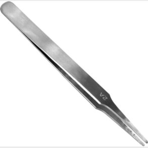 Vallejo - Hobby Pincet - Flad Afrundet - Rustfrit St�l - T12007