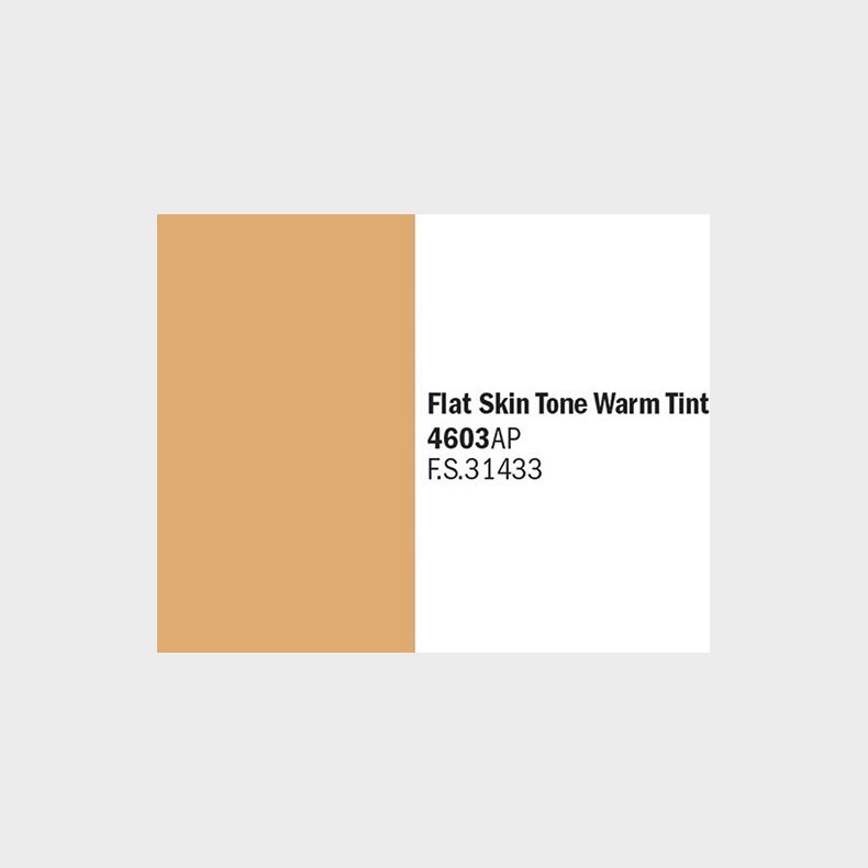 Flat Skin Tone Warm Tint - 4603ap - Italeri