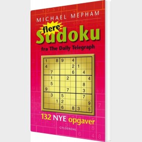 Flere Sudoku Fra The Daily Telegraph - Michael Mepham - Bog