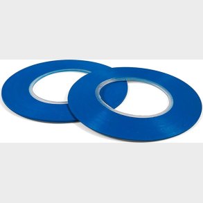 Vallejo - Fleksibel Malertape - Bl� - 2x1mmx18m - T07007