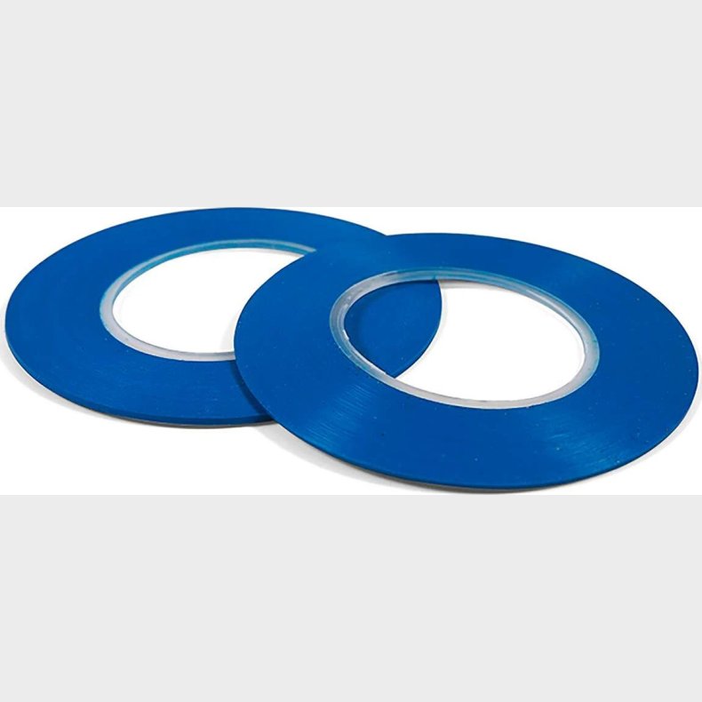 Vallejo - Fleksibel Malertape - Bl� - 2x1mmx18m - T07007