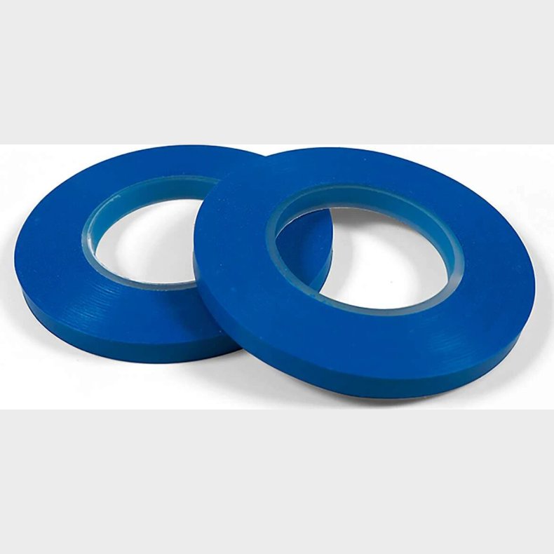 Vallejo - Fleksibel Malertape - Bl� - 2x6mmx18m - T07010