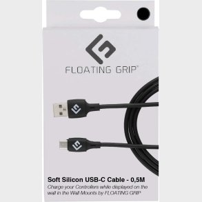 Floating Grip - Usb-c Kabel - 0,5 Meter - Sort