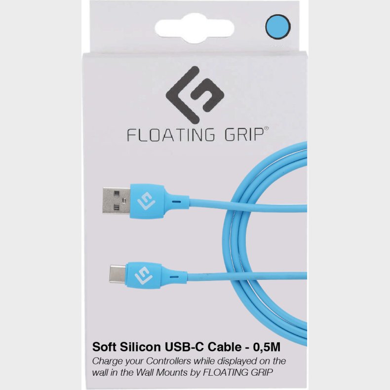 Floating Grip - Usb-c Kabel - 0,5 Meter - Bl