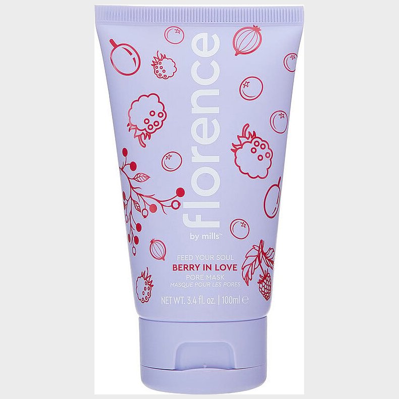 Florence By Mills - Berry In Love Pore Mask - 100 Ml