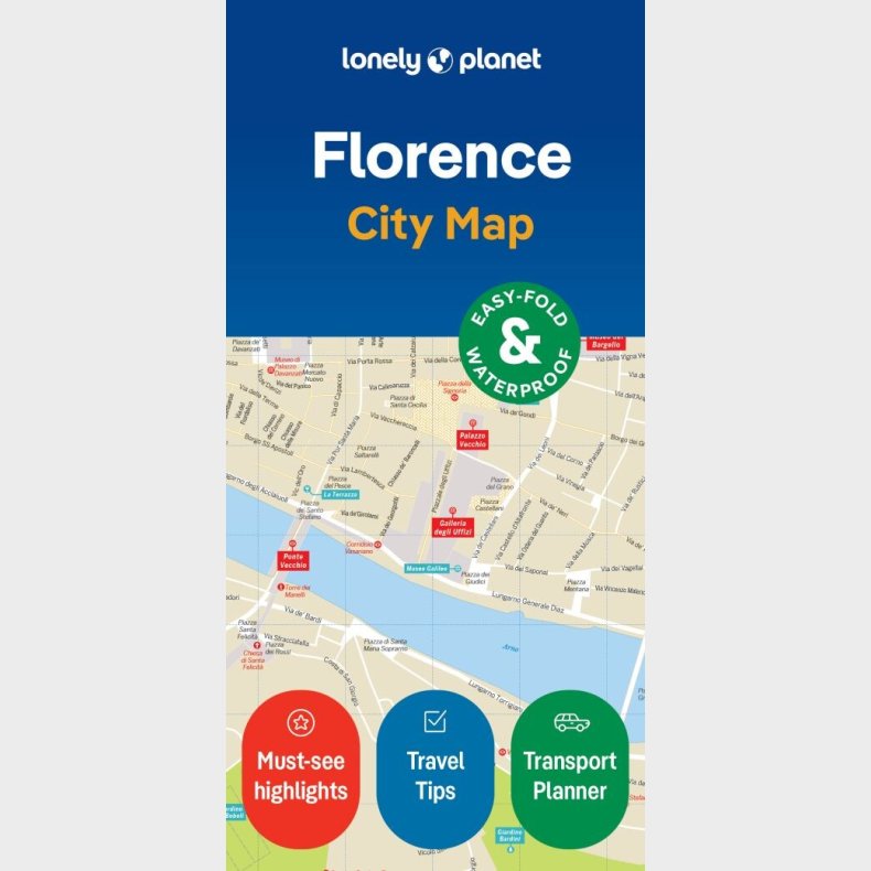 Florence City Map - Lonely Planet  - English book