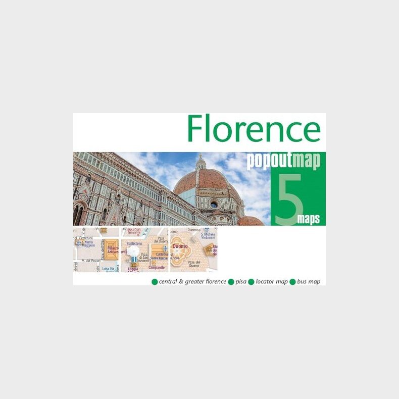 Florence Popout Maps - Popout Map - English Book