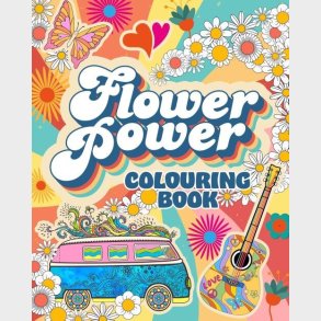 Flower Power Colouring Book - Tansy Willow - English Book