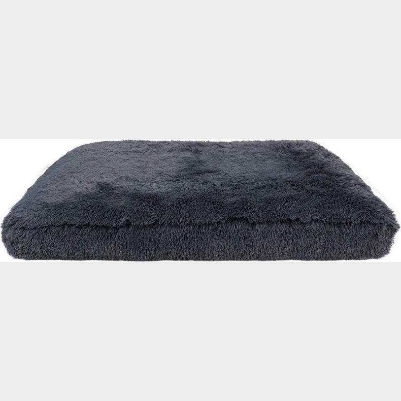 Fluffy - Hundeseng - Sort - 74x52 Cm