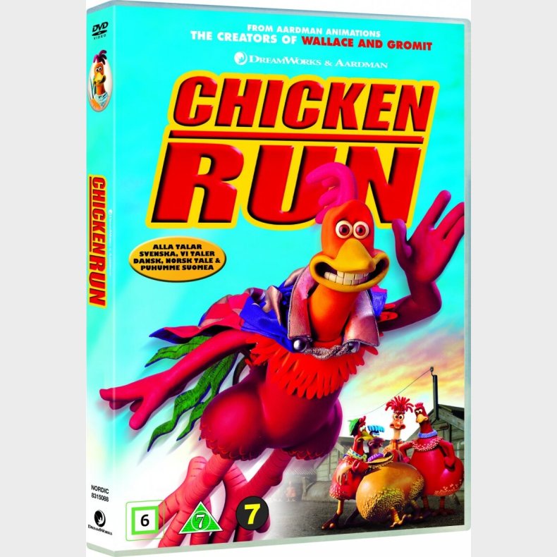 Flugten Fra Hnsegrden / Chicken Run - DVD - Film