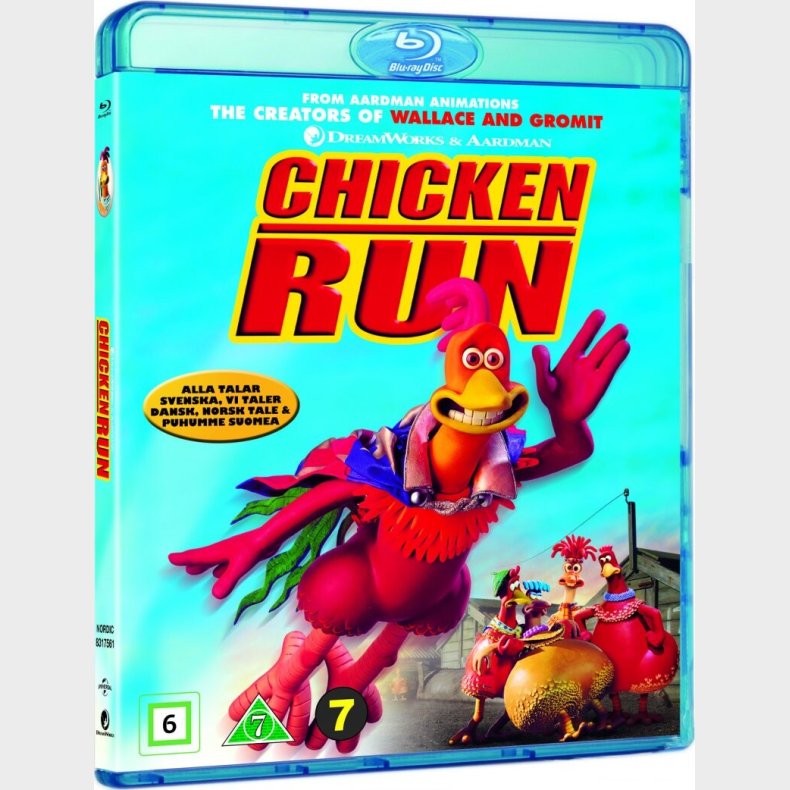 Flugten Fra Hnsegrden / Chicken Run - Blu-Ray
