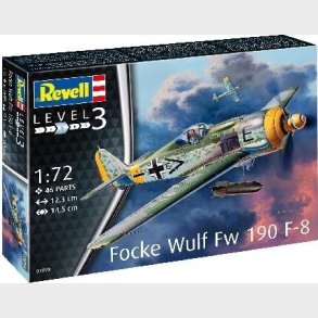 Revell - Focke Wulf Fw190 F-8 Fly Bygges�t - 1:72 - Level 3 - 03898