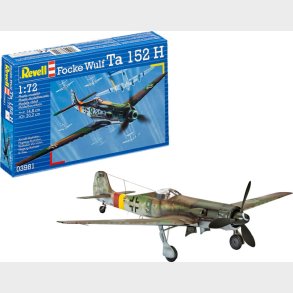 Revell - Focke Wulf Ta 152 H Fly Byggest - 1:72 - 03981