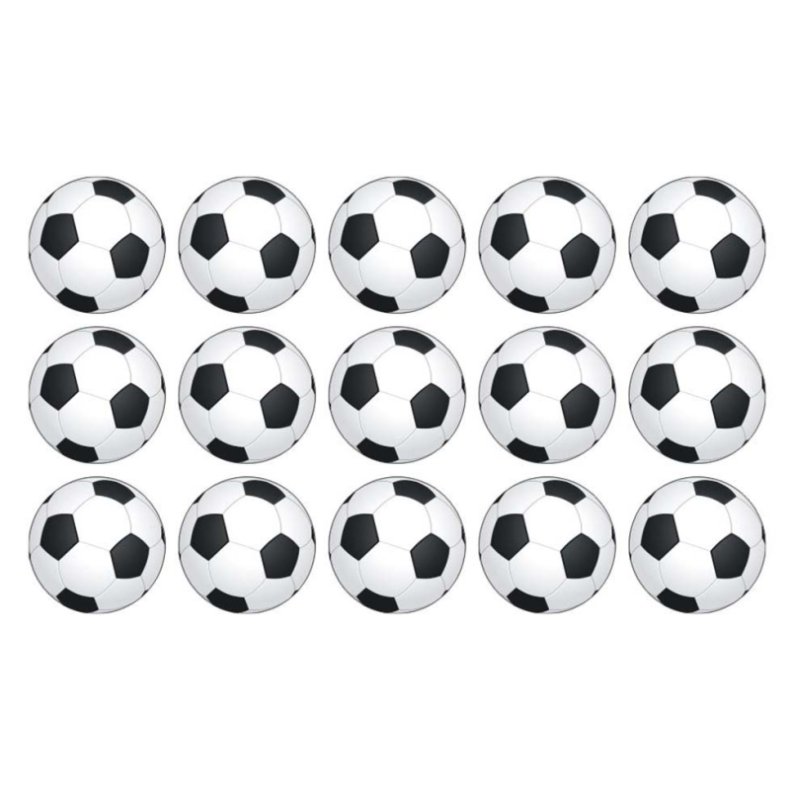 Fodbold muffinskageprint / sukkerprint