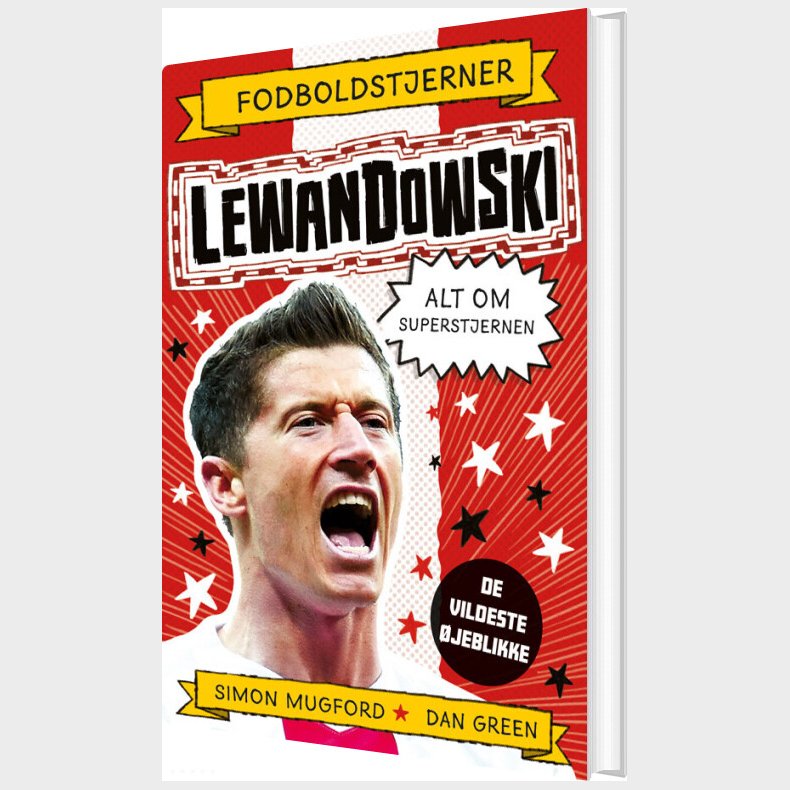 Fodboldstjerner - Levandowski - Alt Om Superstjernen - Dan Green - Bog