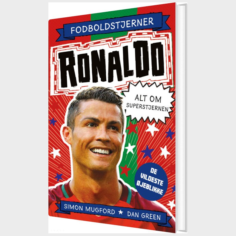 Fodboldstjerner - Ronaldo - Alt Om Superstjernen (de Vildeste �jeblikke) - Dan Green - Bog