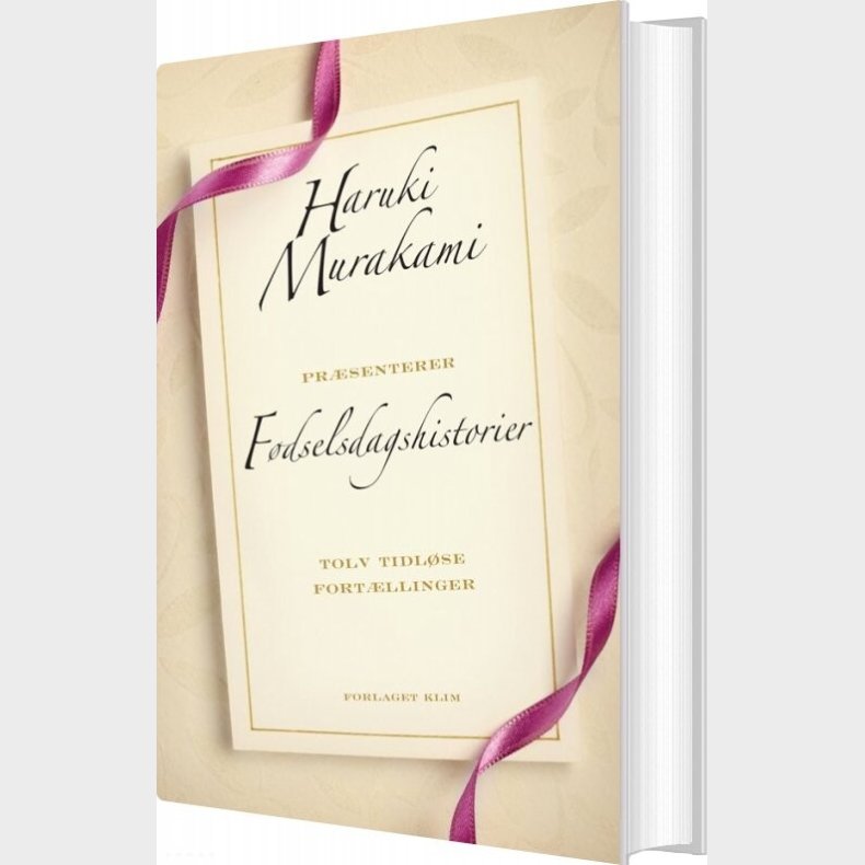 F�dselsdagshistorier - Haruki Murakami - Bog