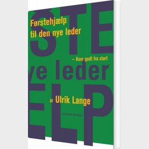 F�rstehj�lp Til Den Nye Leder - Ulrik Lange - Bog