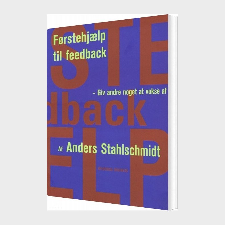 F�rstehj�lp Til Feedback - Anders Stahlschmidt - Lumholt - Bog