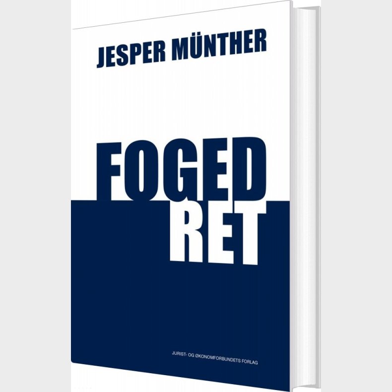 Fogedret - Jesper M�nther - Bog