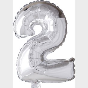 Tal Ballon - Folie - 2 - Slv -  H 41 Cm