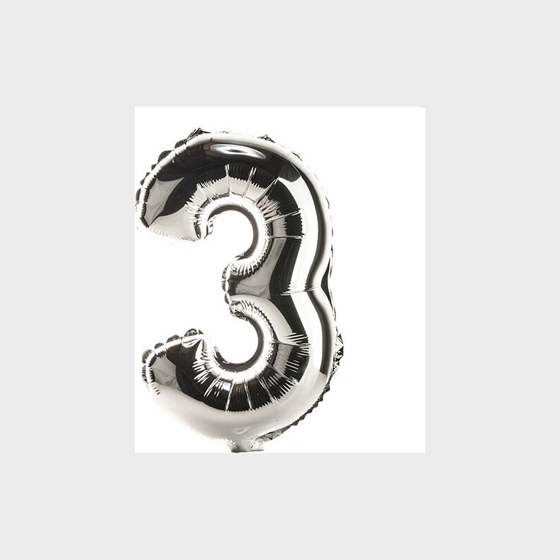 Folieballon 35 Cm Slv 3 - Scanseason