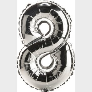 Folieballon 35 Cm Slv 8 - Scanseason