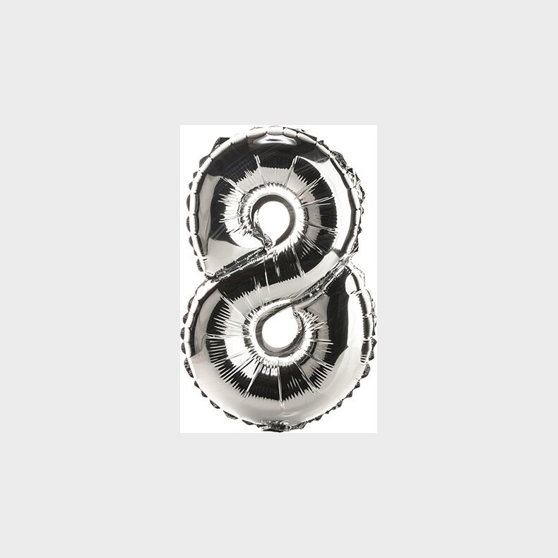 Folieballon 35 Cm Slv 8 - Scanseason
