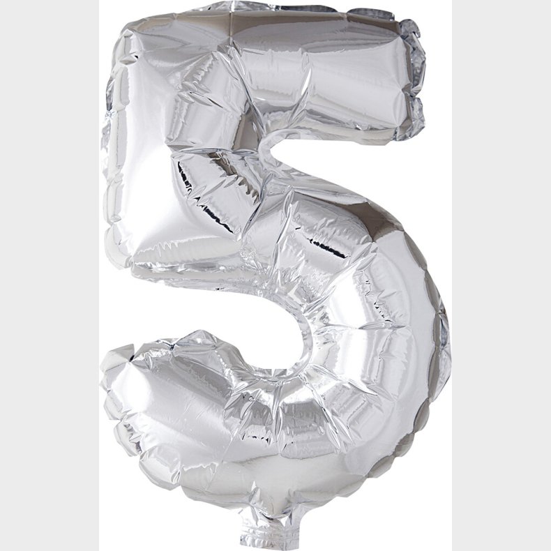 Tal Ballon - Folie - 5 - Slv - H 41 Cm