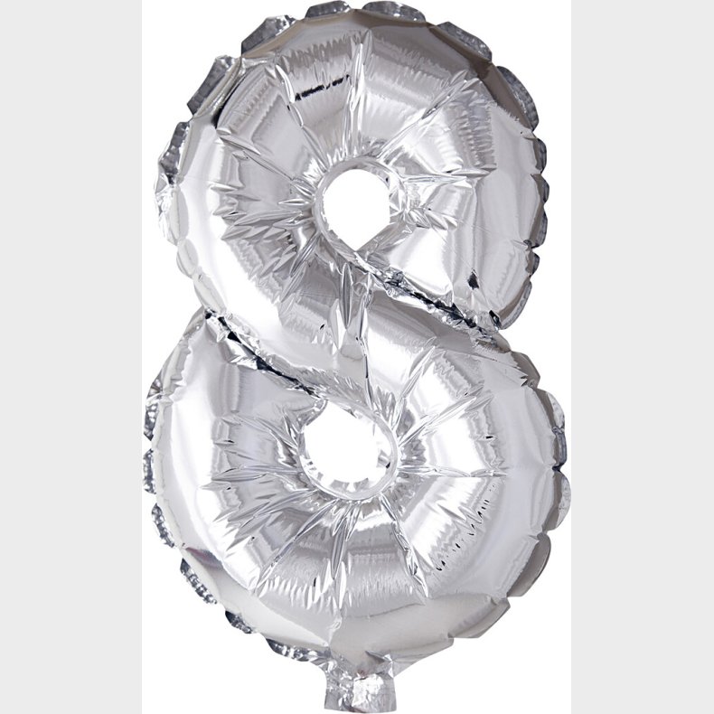 Tal Ballon - Folie - 8 - Slv - H 41 Cm