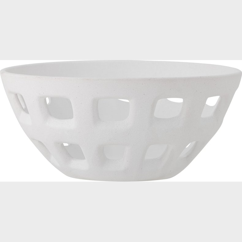 Bloomingville - Foligno Deko Skl - Hvid - Stentj Keramik