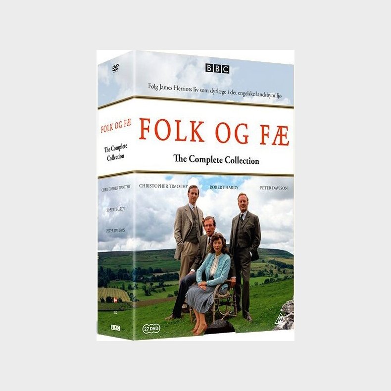 Folk Og F - Den Komplette Serie Boks - DVD - Tv-serie