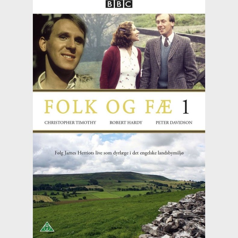 Folk Og F / All Creatures Great And Small - Sson 1 - DVD - Tv-serie