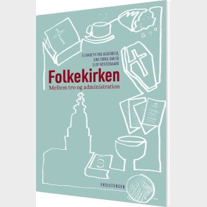 Folkekirken - Elof Westergaard - Bog