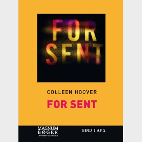 For Sent (storskrift) - Colleen Hoover - Bog